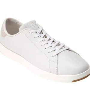 NEW! Cole Haan White Leather Sneakers